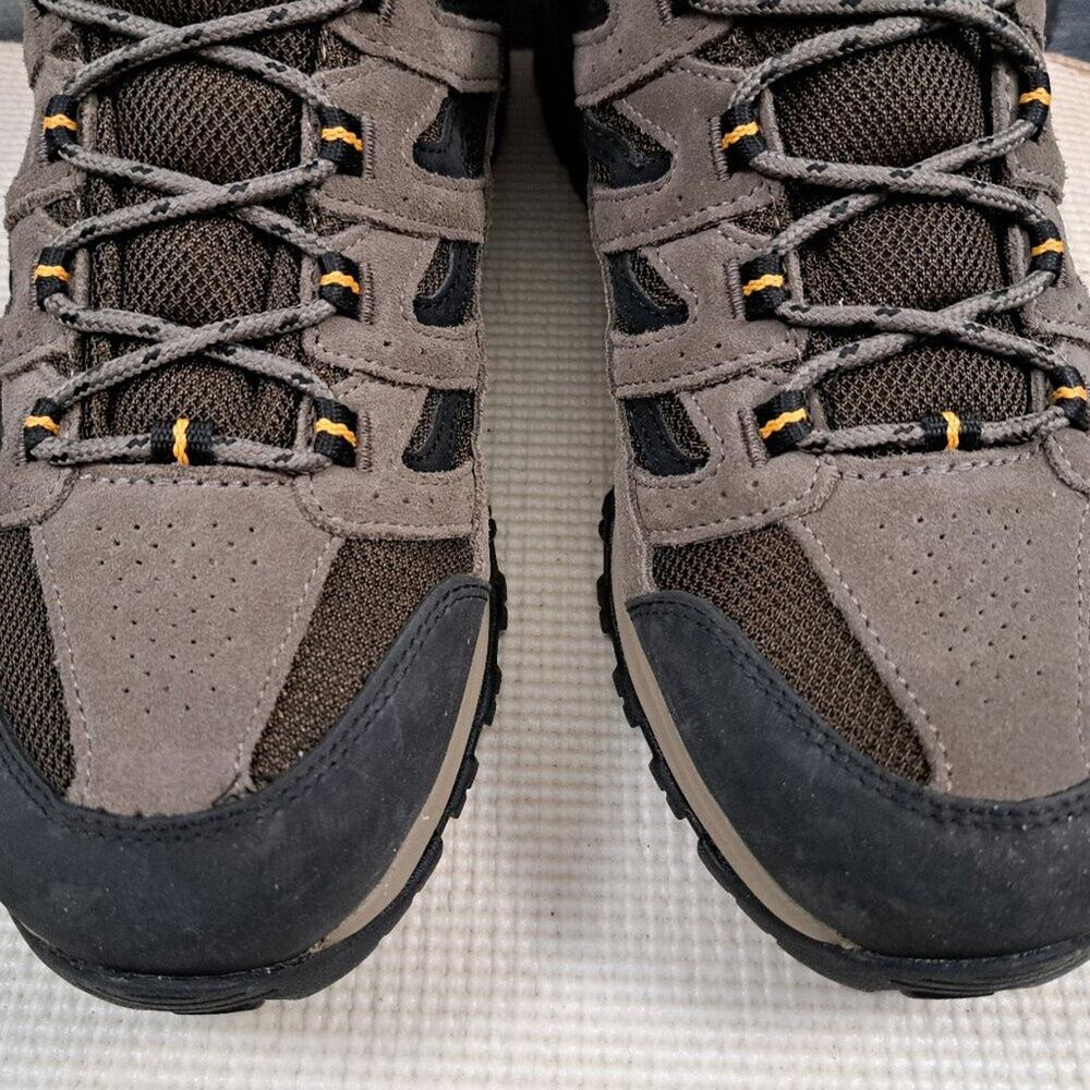 %Size 13 Men's Columbia Crestwood Mid Waterproof Hiker Cordovan/Squash/ D13 - Picture 12 of 12